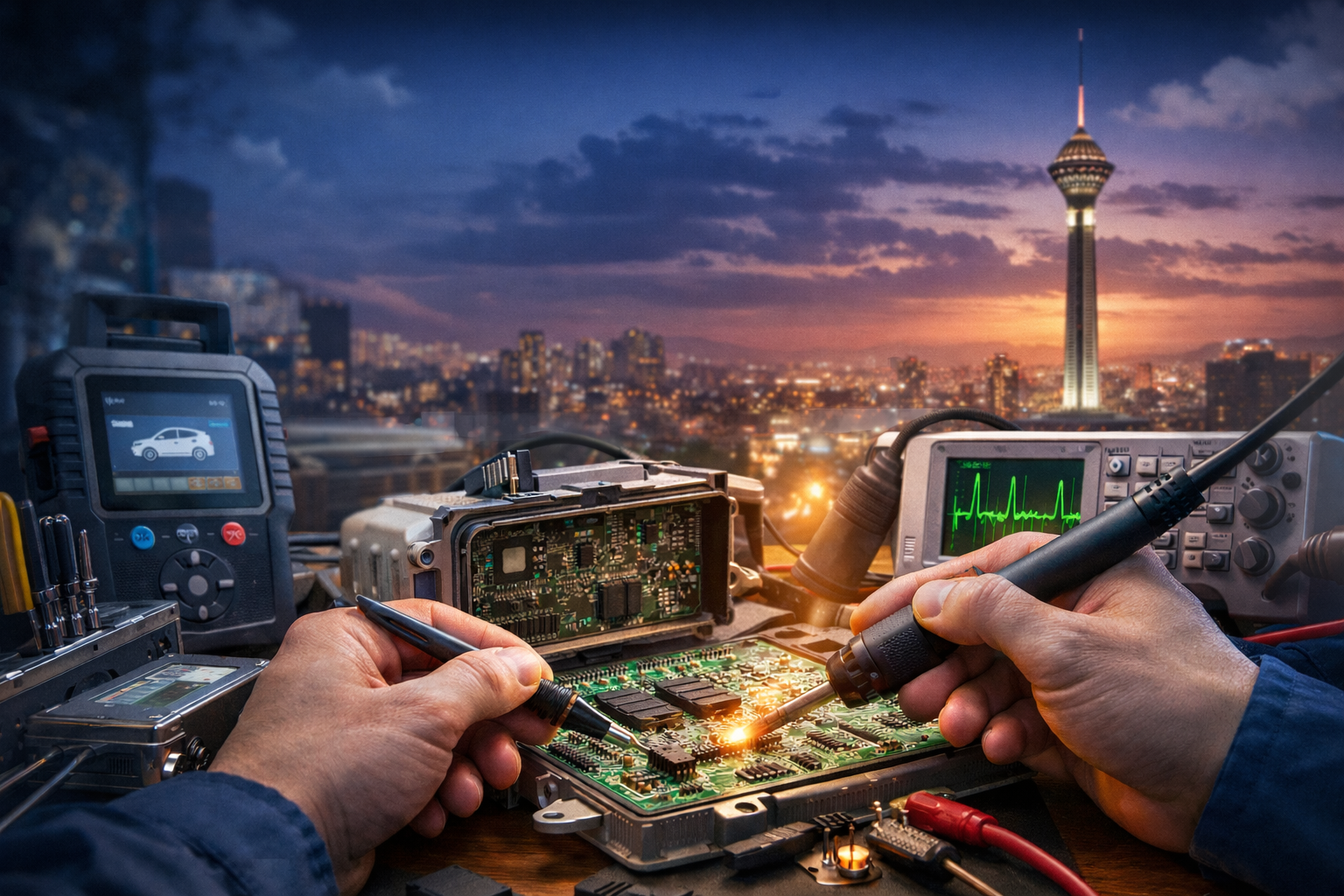 the best ecu repair schools in tehran